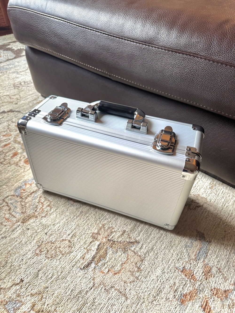 Two-Bottle Wine and Spirits Personal Carrying Case
